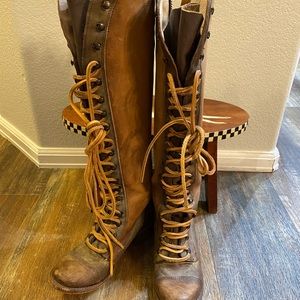 Freebird knee high boots